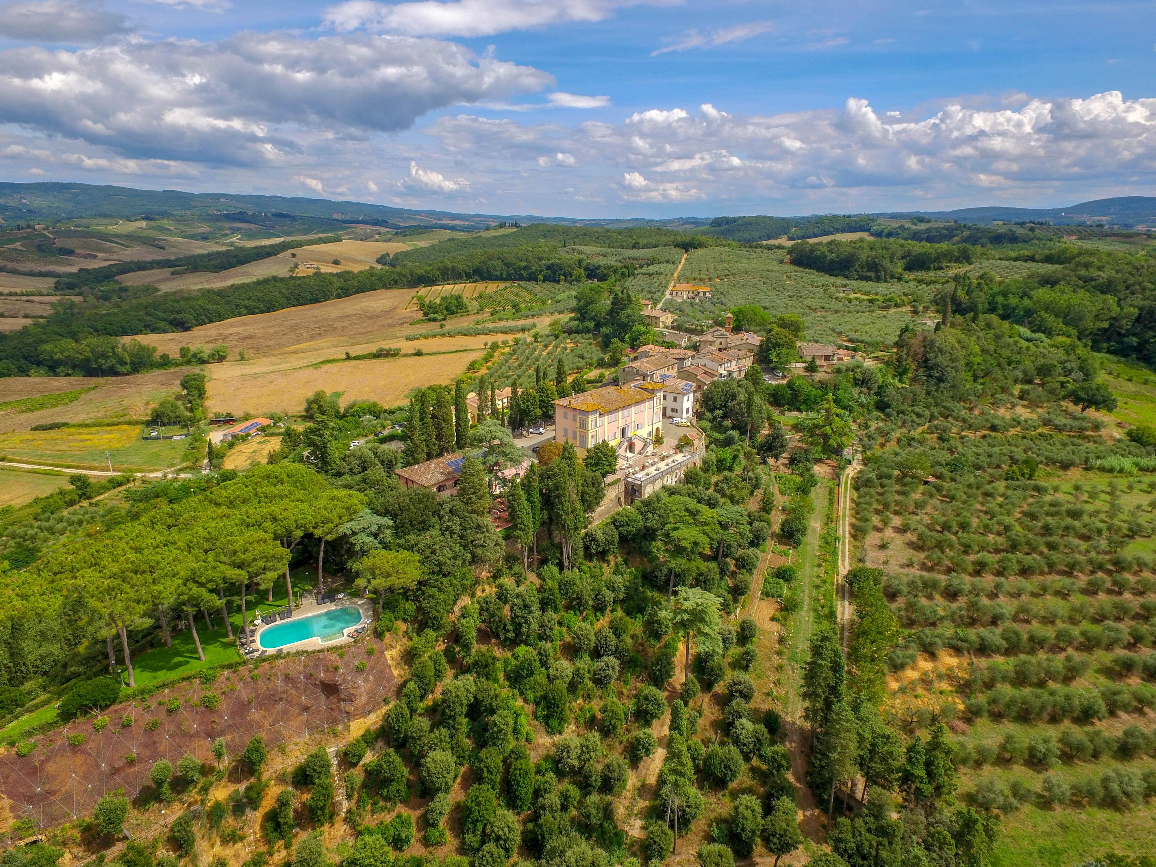 Villa Lecchi Hotel Wellness Colle Val D'Elsa Exterior photo