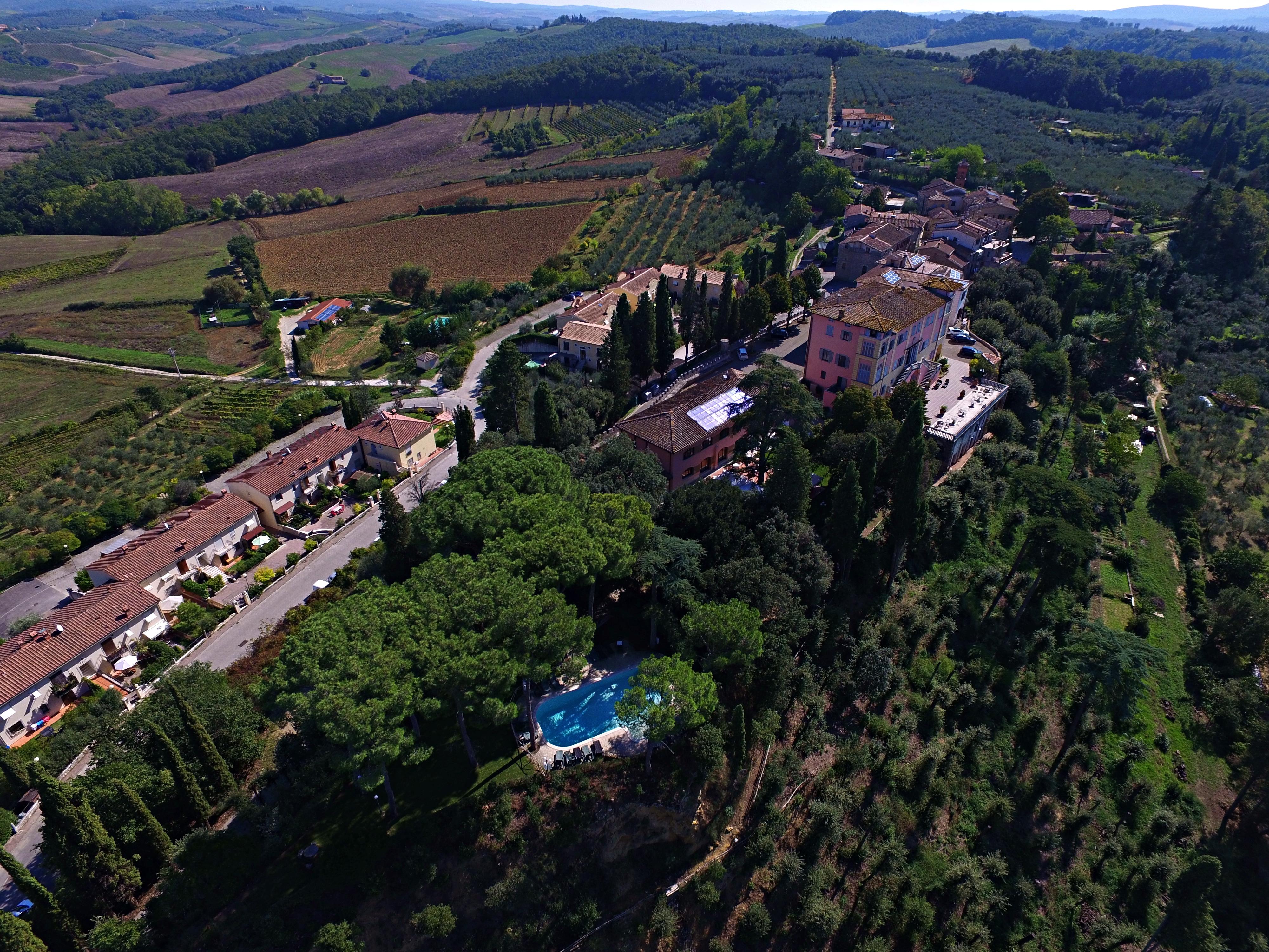 Villa Lecchi Hotel Wellness Colle Val D'Elsa Exterior photo